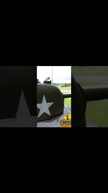 Destroyed Sherman Turret at the Bunker Assenois Bastogne #shorts 11