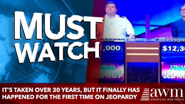 It’s Taken Over 30 Years, But It Finally Has Happened For The First Time On Jeopardy