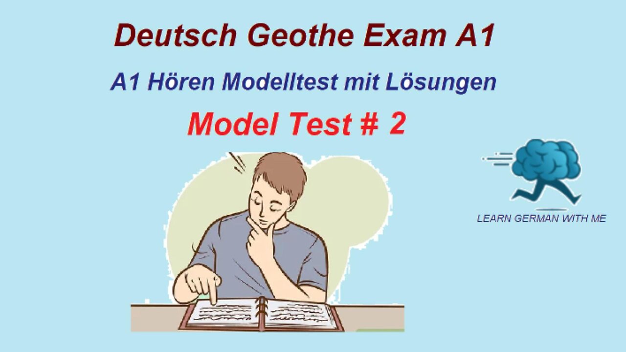 Deutsch Goethe A1 Hören mit Lösungen | 2