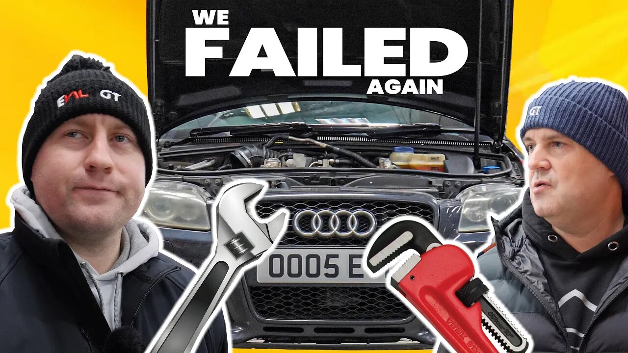 TRYING To CUSTOM TUNE a B7 AUDI RS4 *Goes Wrong*