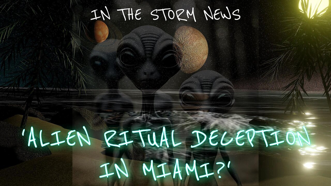 I.T.S.N. IS PROUD TO PRESENT: 'ALIEN RITUAL DECEPTION IN MIAMI?' JAN. 19TH