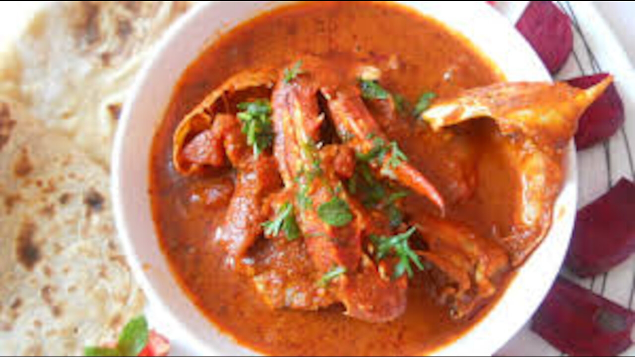 Kerala Style Crab Curry- Malayalam