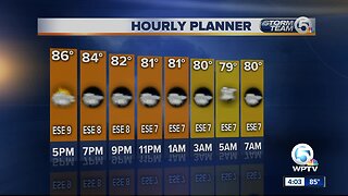 Updated Monday forecast