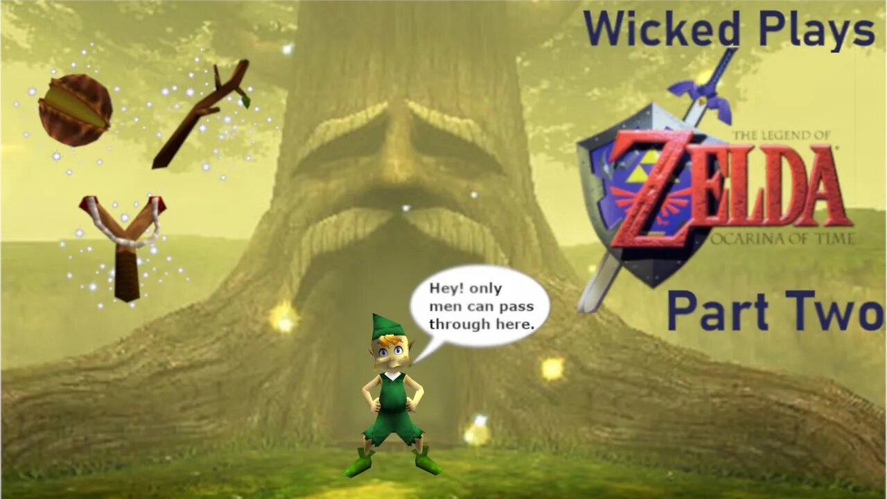 FIRST TIME PLAYING OCARINA OF TIME * THE LEGEND OF ZELDA * PT. 2 - DEKU TREE