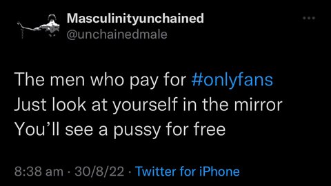 Women aren’t attracted to simps 💯