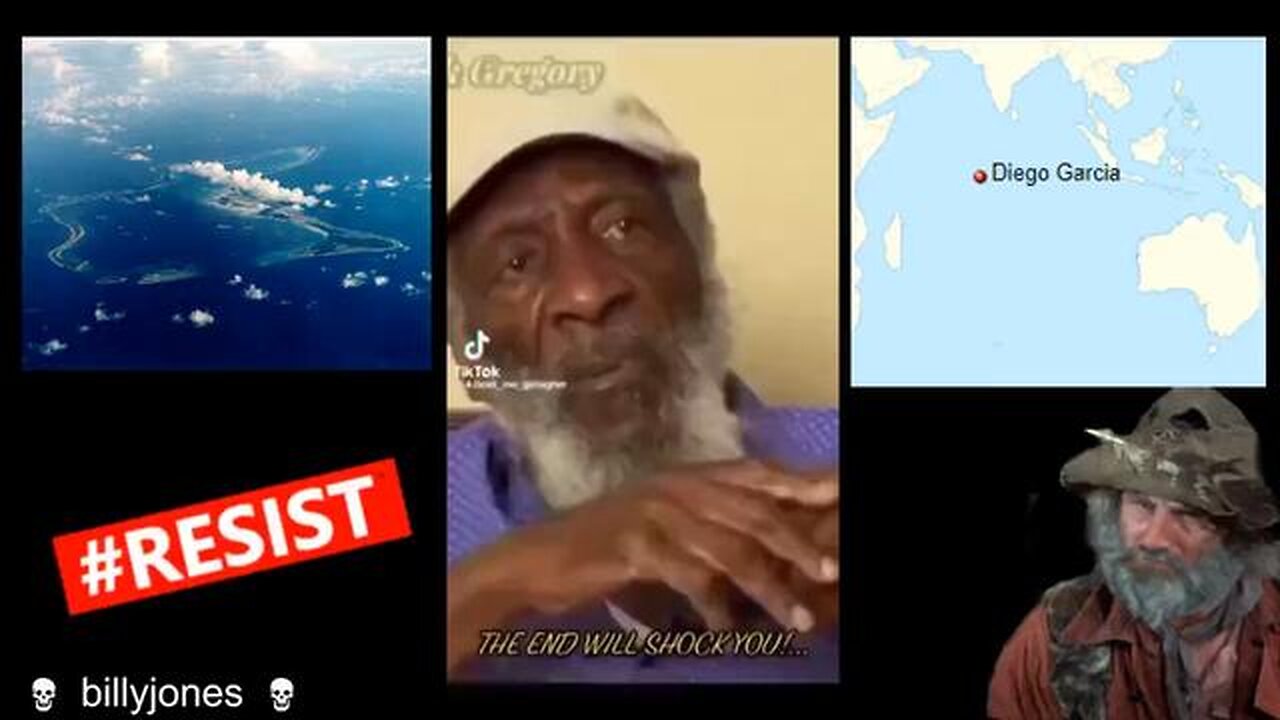 Dick Gregory: Diego Garcia - THE TOP SECRET NAVY CIA BASE WHERE RAW EVIL IS FUNDED ON YOUR DIME!