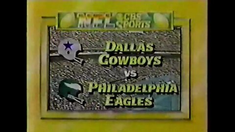 1984-12-02 Dallas Cowboys vs Philadelphia Eagles