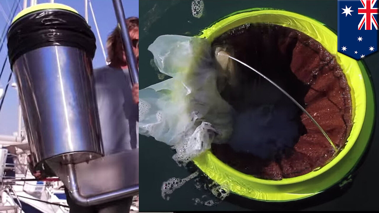 Ocean cleaning machine: Australian surfers quit jobs, invent Seabin to clean up ocean - TomoNews