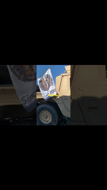 Hmmwv vs Mustang 350GT