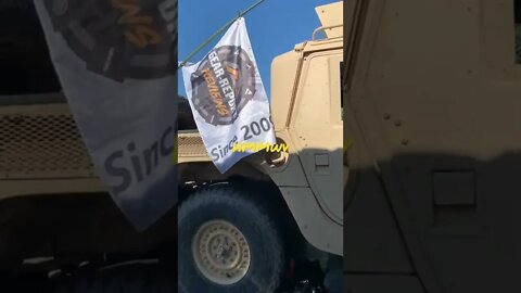Hmmwv vs Mustang 350GT