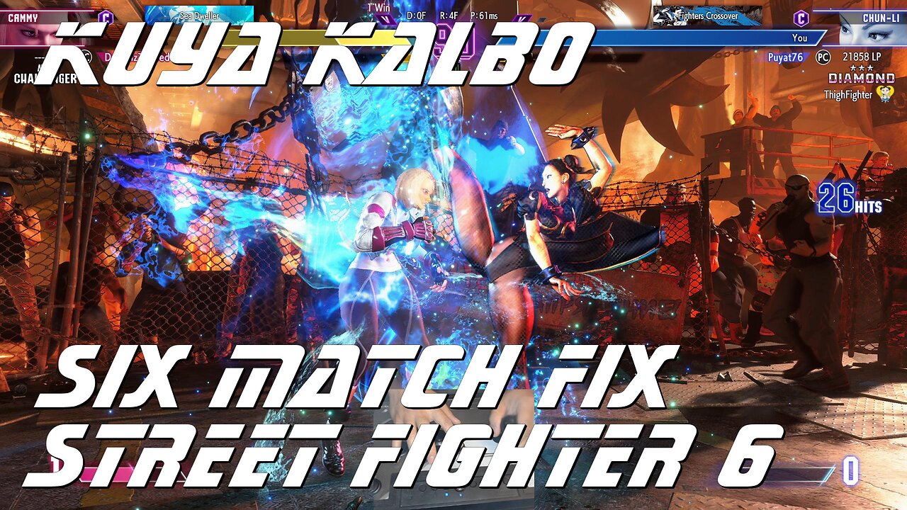 Kuya Kalbo Six Match Fix Street FIghter 6: 06-13-2024 Part 2