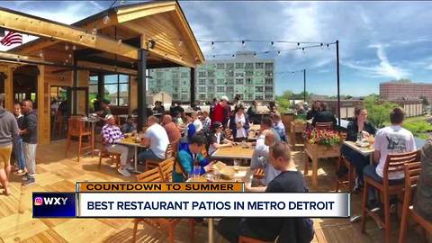 Best patios in metro Detroit