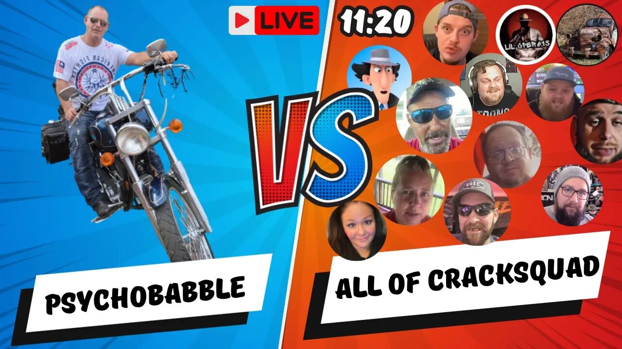 PsychobabbleRapp VS all of CRACKSQUAD