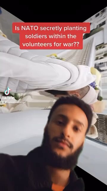 Is NATO secretly planting soldier within the volunteers for war against RUSSIA VS. UKRAINE