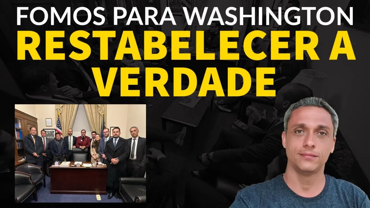 Resumo do dia em Washington - O Brasil já é uma ditadura e o mundo saberá disso agora