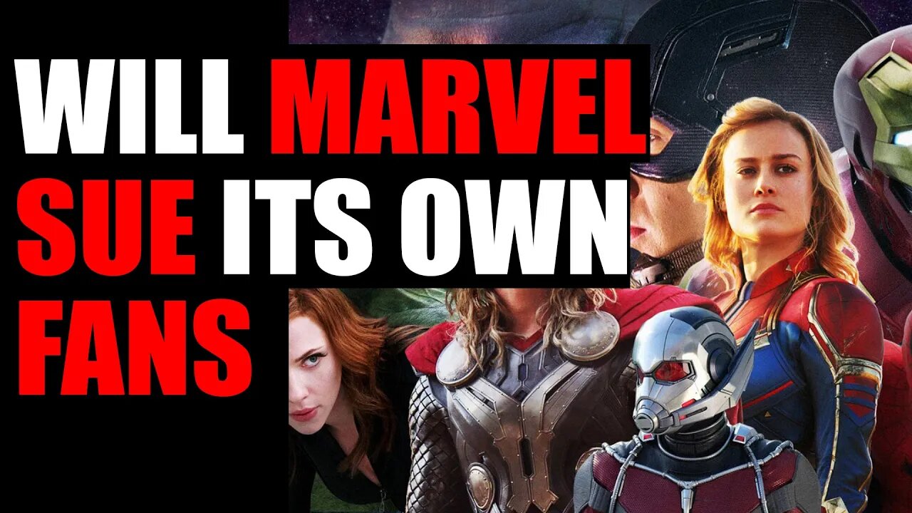 Will MARVEL sue its own fans?