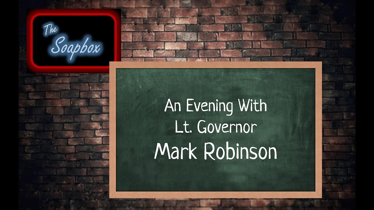 An Evening With Lt. Governor Mark Robinson