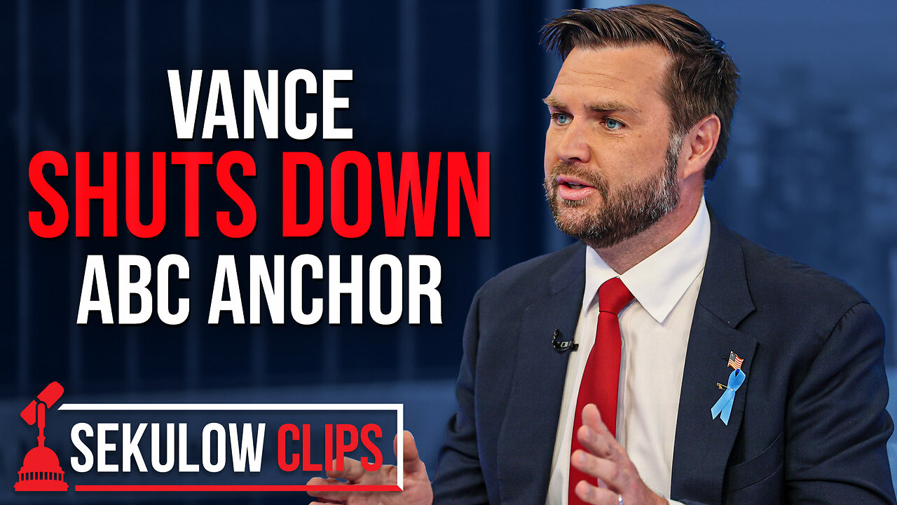 JD Vance Shuts Down ABC News Anchor