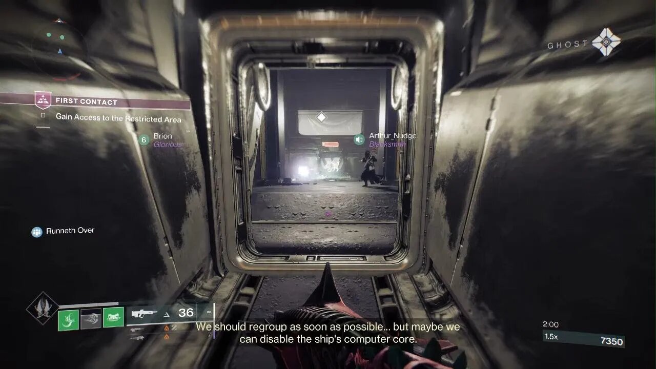 Destiny 2 - Lightfall - First Contact 100K weekly mission