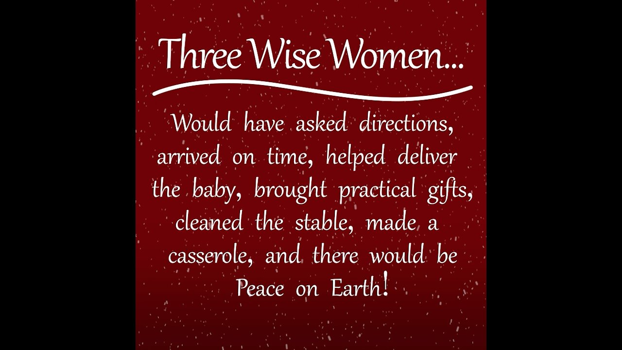 Three Wise Women [GMG Originals]