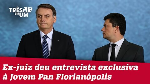 Moro diz que Brasil não tem projeto com Bolsonaro no poder