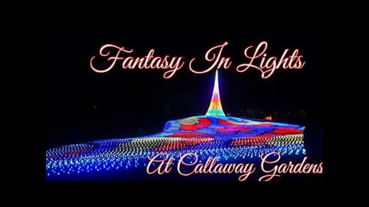 ❄FANTASY IN LIGHTS | CALLAWAY GARDENS | FULL DRIVE THROUGH [HD]