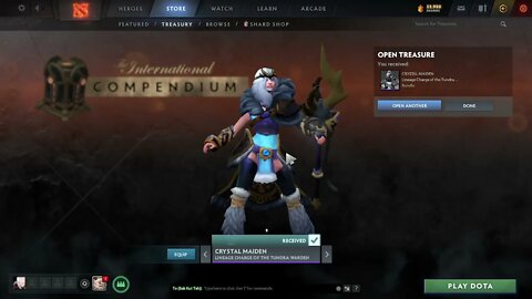 Dota 2 - Open the International Compendium 2021 Lineage Treasure!!!