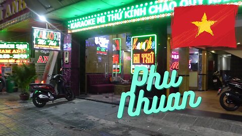 District Phu Nhuan VN [4K] 🇻🇳 Love Hotels, Restaurants