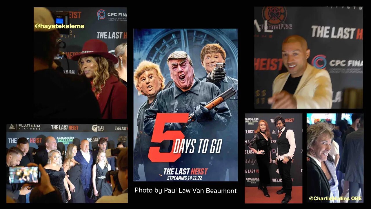 Red Carpet for The Last Heist Film