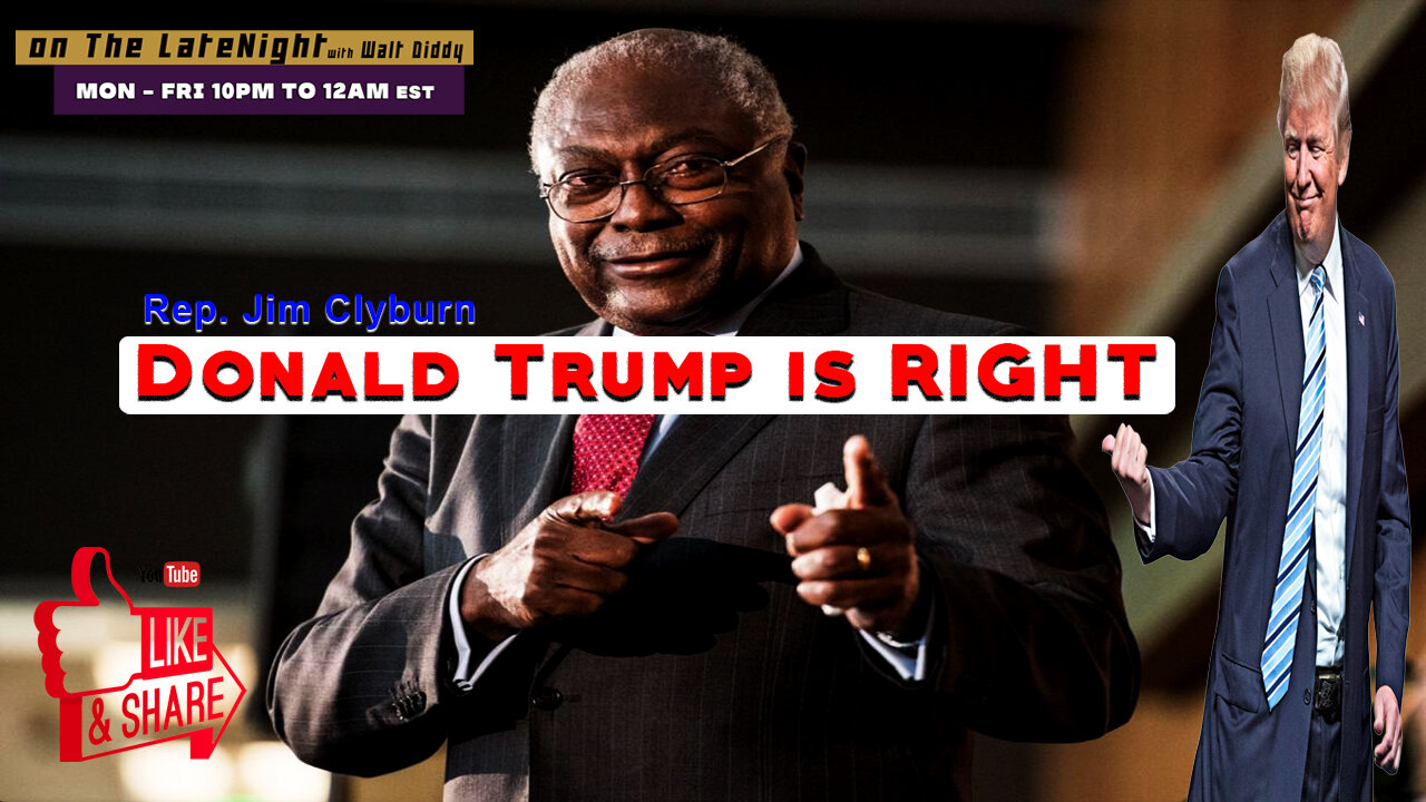 Rep. Jim Clyburn On Trump NC Speech -Bad Lip Reading