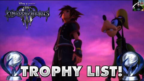KINGDOM HEARTS 3 Full Trophy List LEAKED! (Mild Spoilers)