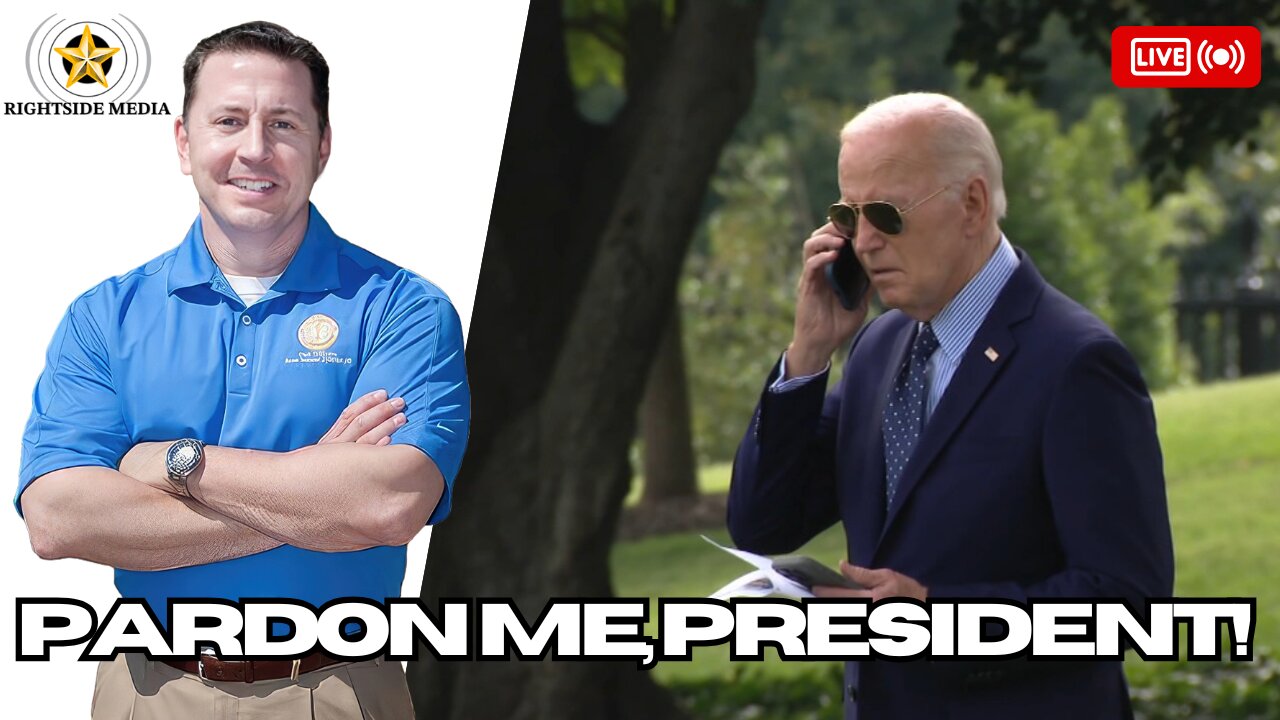 Biden has pardoned 1,500 people?! - Rightside Radio Broadcast - 12-17-24
