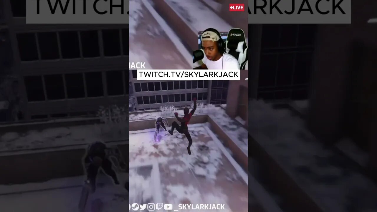 CANT TOUCH THIS! #spiderman #milesmorales #spiderman2 #stream #viral #trending #fyp #shorts #Marvel