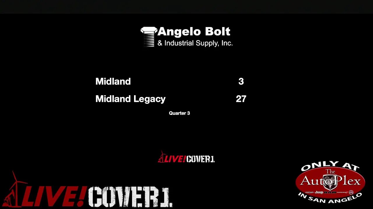 COVER1 HALFTIME SHOW | San Angelo Central and Odessa Permian are in a Shoot Out!
