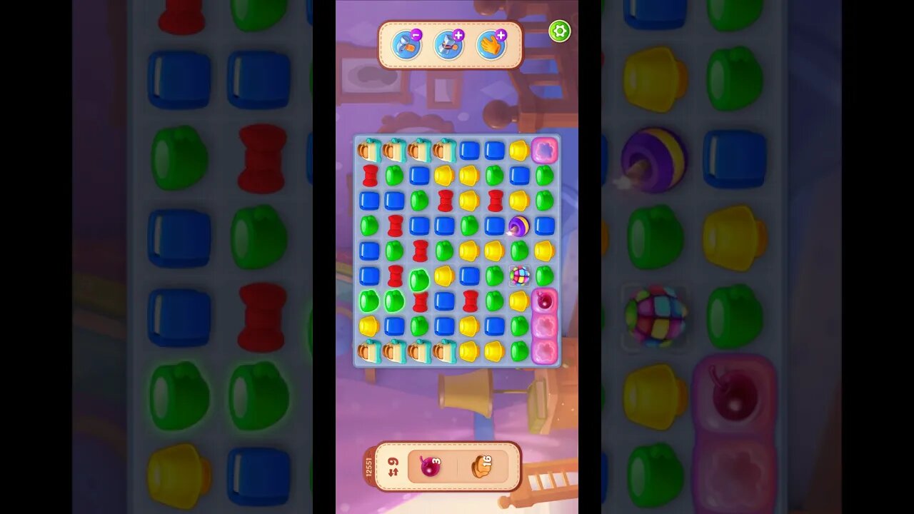 Shorts Playrix Homescapes Gameplay Walkthrough Level 12551-040