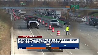 Gov. Whitmer, Republicans to 'table' road funding issues in budget deal