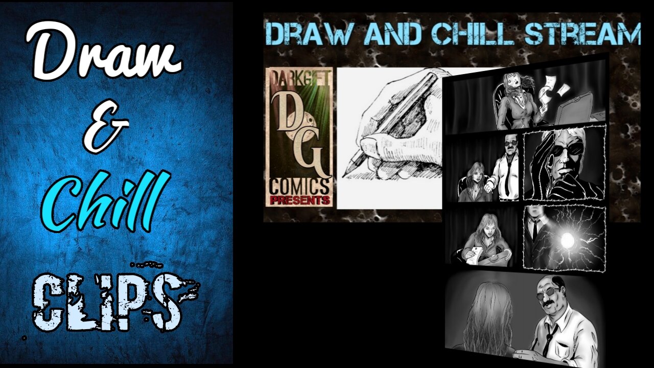 Draw & Chill Clips: Inking Hunting Alice Parts 3&4