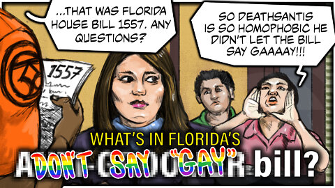 Reading Florida House Bill 1557 | Why understand X if you can just hate X?