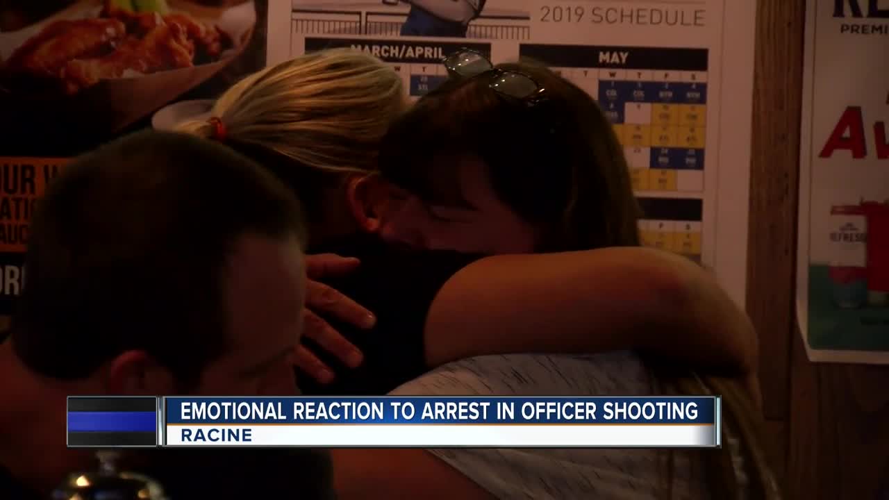Emotional reaction to arrest in officer shooting