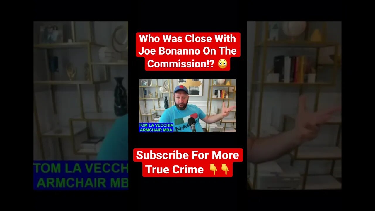 Who Was Close With Joe Bonanno On The Commission!? 🤯 #joeprofici #bonanno #luckyluciano #lucky