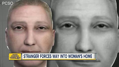 Sketch released of attempted home invasion armed robbery suspect in Holiday