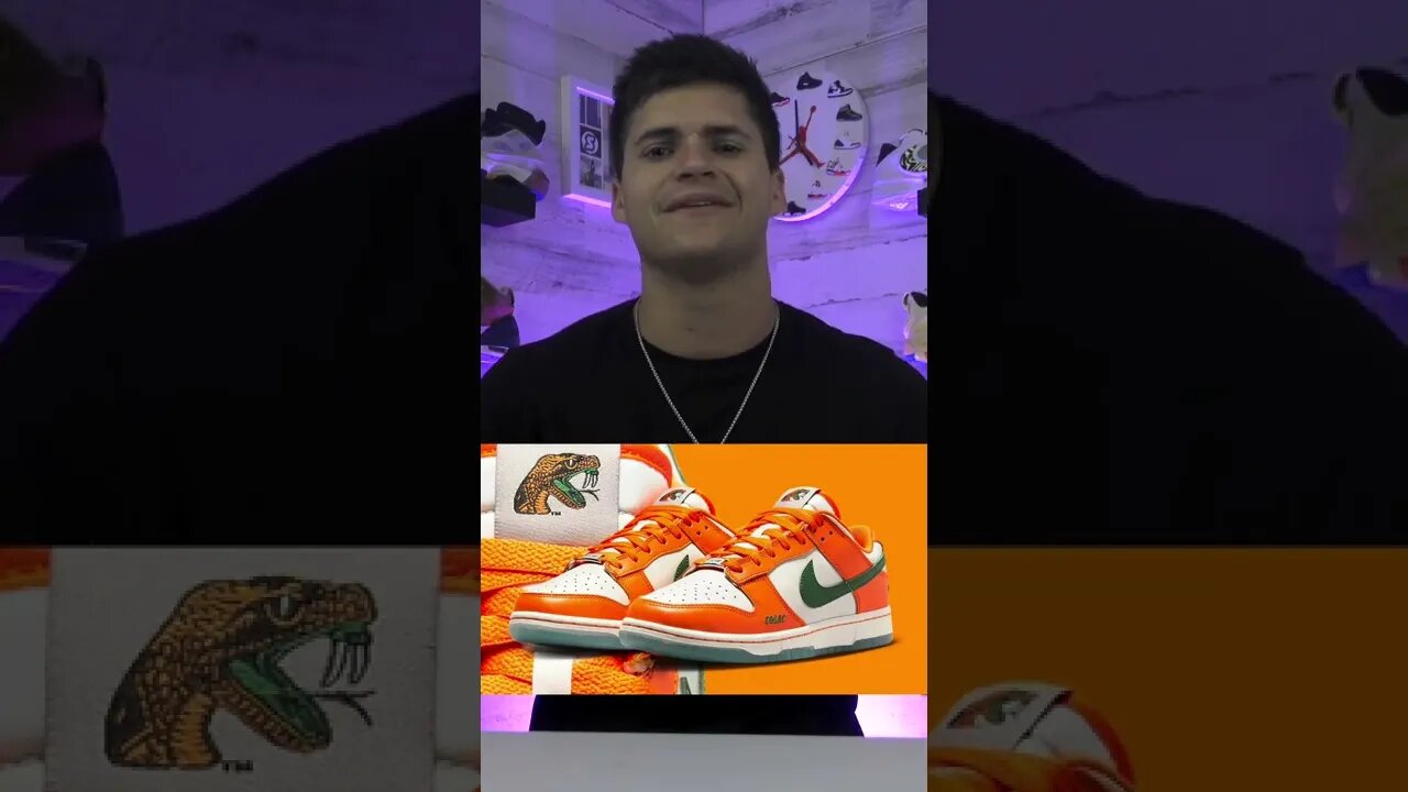 Release Reminder: Florida A&M University x Nike Dunk Low “Rattlers”