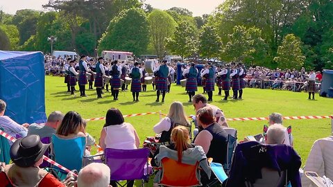 Bangor 2022 - Closkelt Pipe Band - Medley