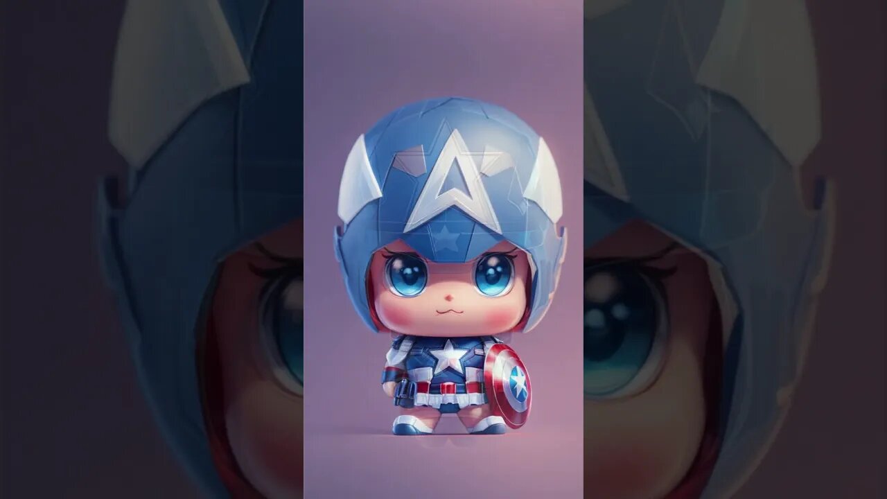 Cute Baby Chibi Captain America Part 02