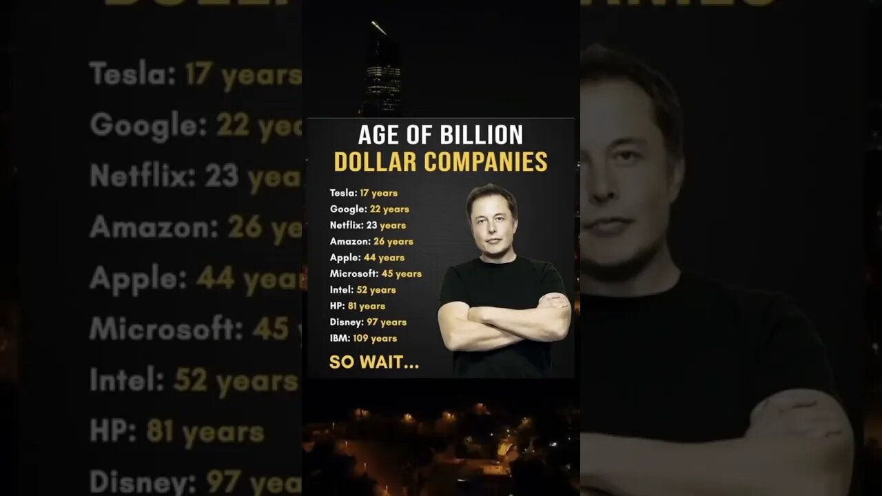 Age of billion dollar companies. #shahidanwar_llc2022 #shahidanwar #shahidanwarllc #shahidanwar