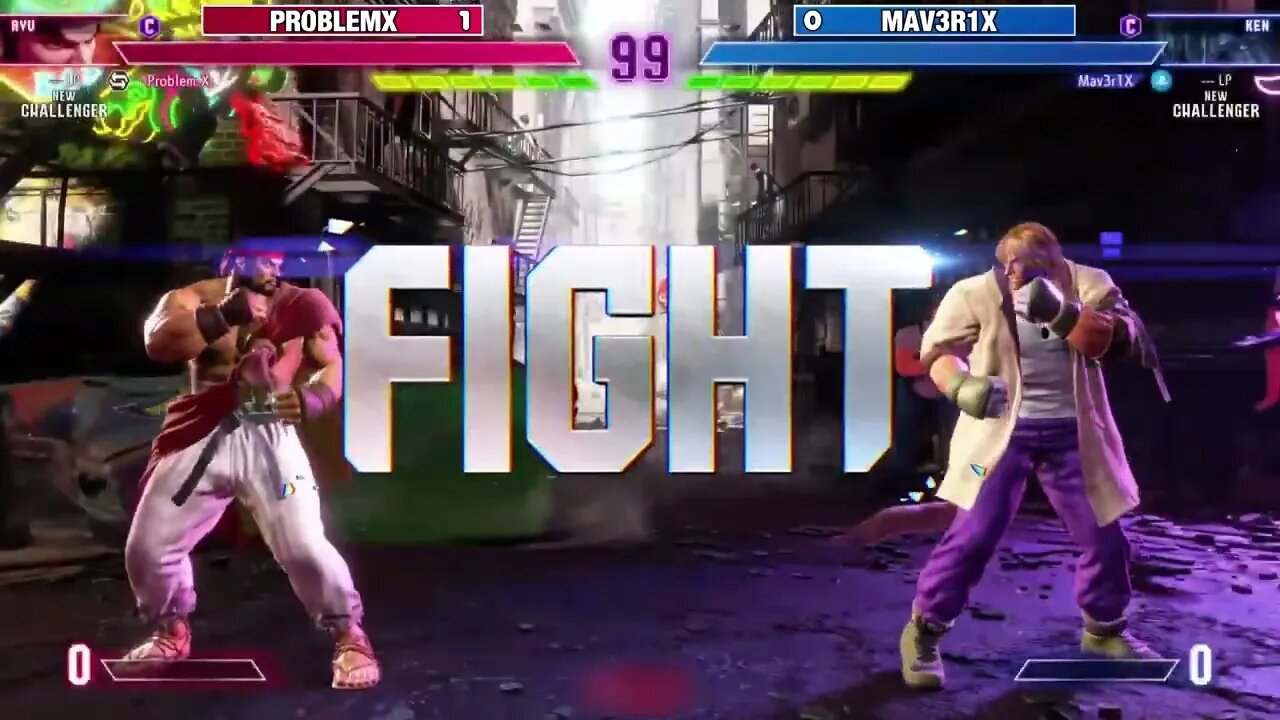 ProblemX (Ryu) vs Mav3r1X (Ken) - Street Fighter 6 Closed Beta