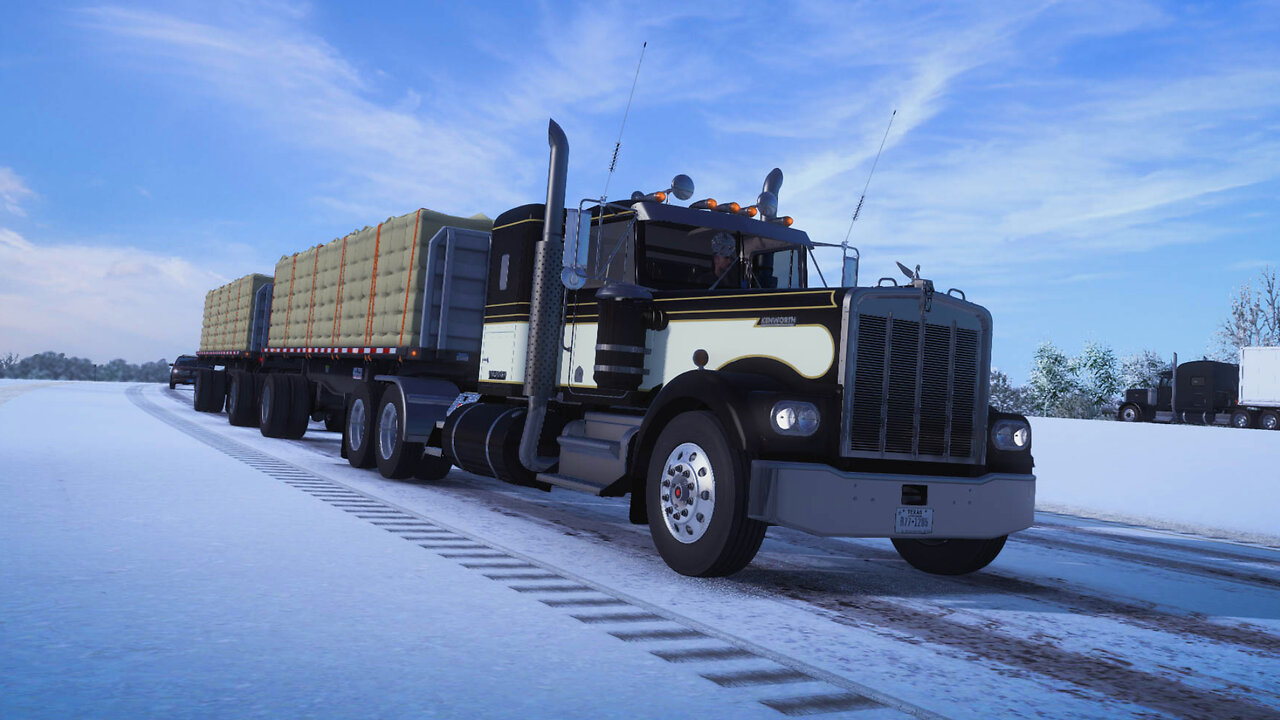 ATS | Kenworth W900A | Salina KS to Marysville KS | Cotton Lint 38,950lb