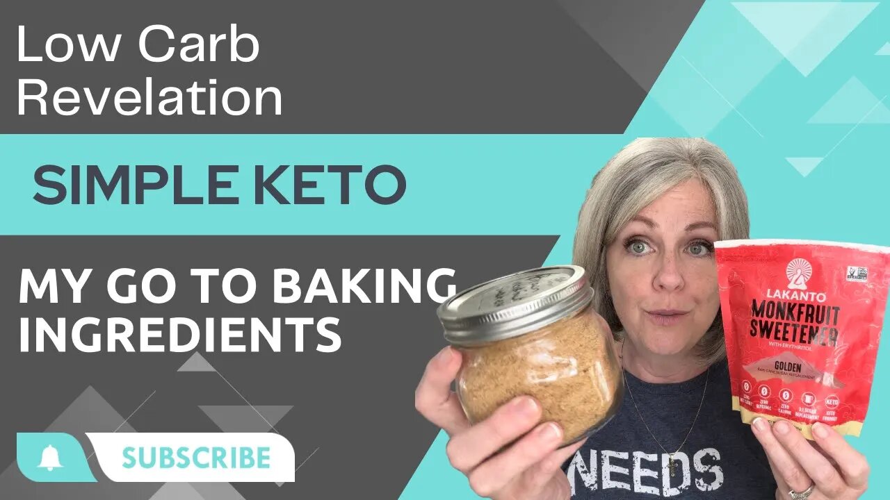 My Favorite Keto Baking Ingredients