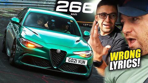 ON YOUR REQUEST: Dry Alfa Romeo Giulia Nürburgring Lap