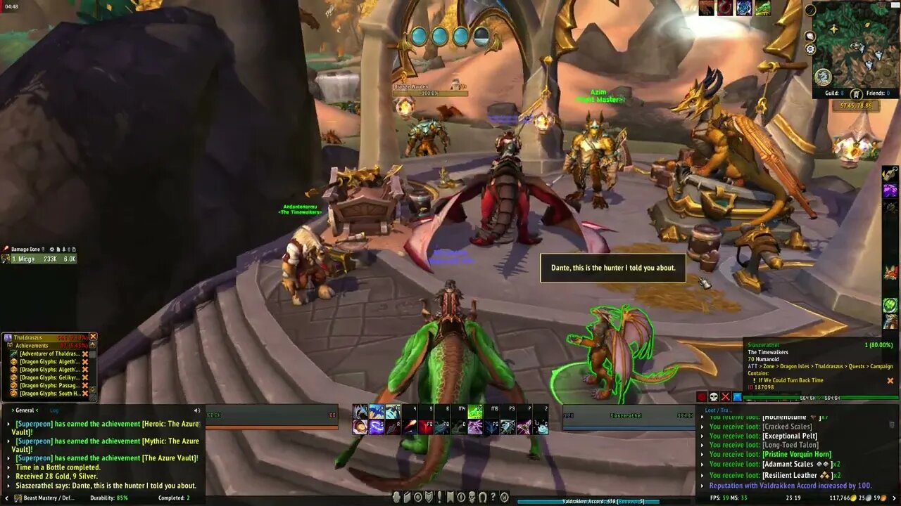 World of Warcraft Dragonflight Time in a Bottle